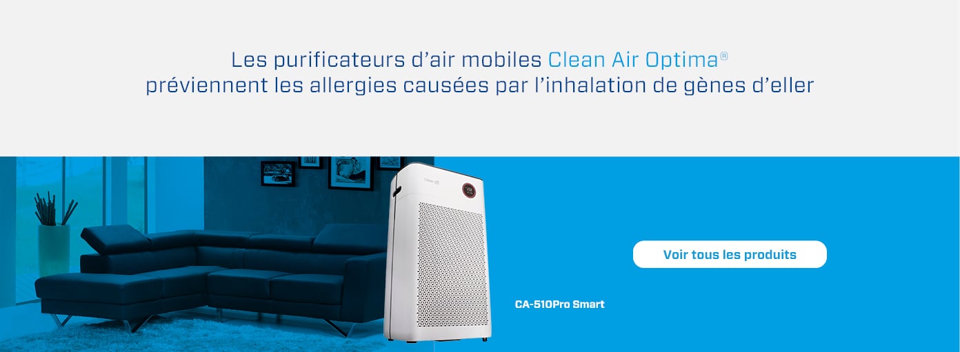 Purificateur d'air HEPA UV et ioniseur intelligent CA-503T Compact Smart