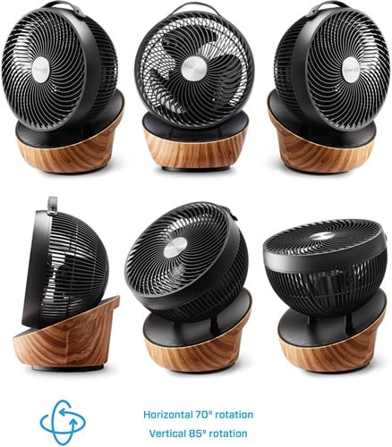 Wood design circulator ventilator CA-403 Smart-3