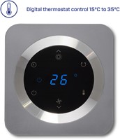 Design Ventilatorkachel CA-904G Smart-3