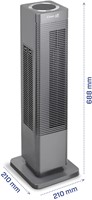 elektrische kachel met ventilator