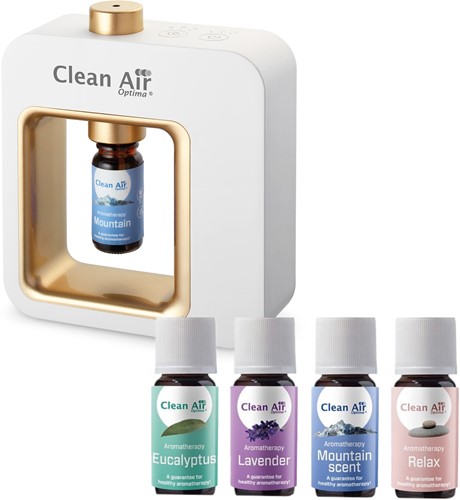 Aroma Diffuser Aromatic™ AD-304W + Essential olie 4 pack