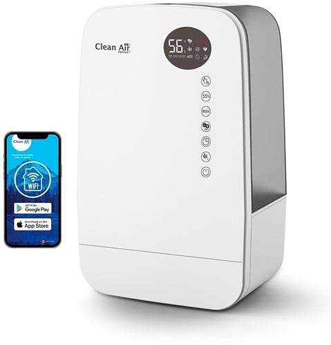 Luchtbevochtiger met ionisator CA-607W Smart